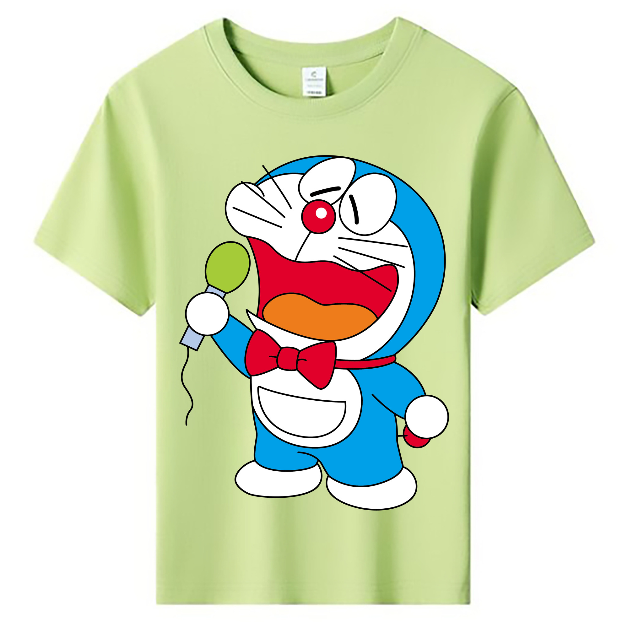 （画像用） ドラえもん Doraemon 綿100％キッズTシャツ（フロントプリント）